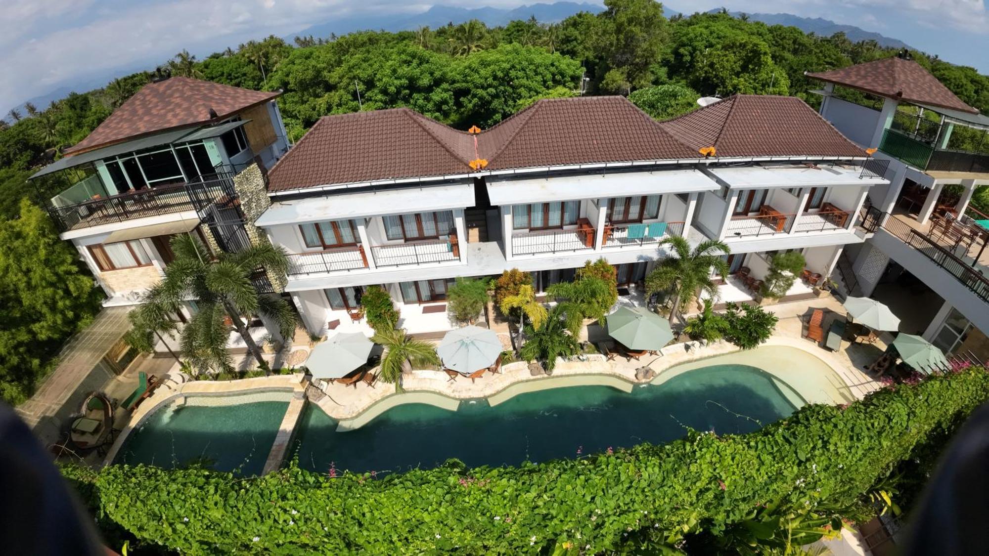 Hotel De Padma Gili Air Exterior foto
